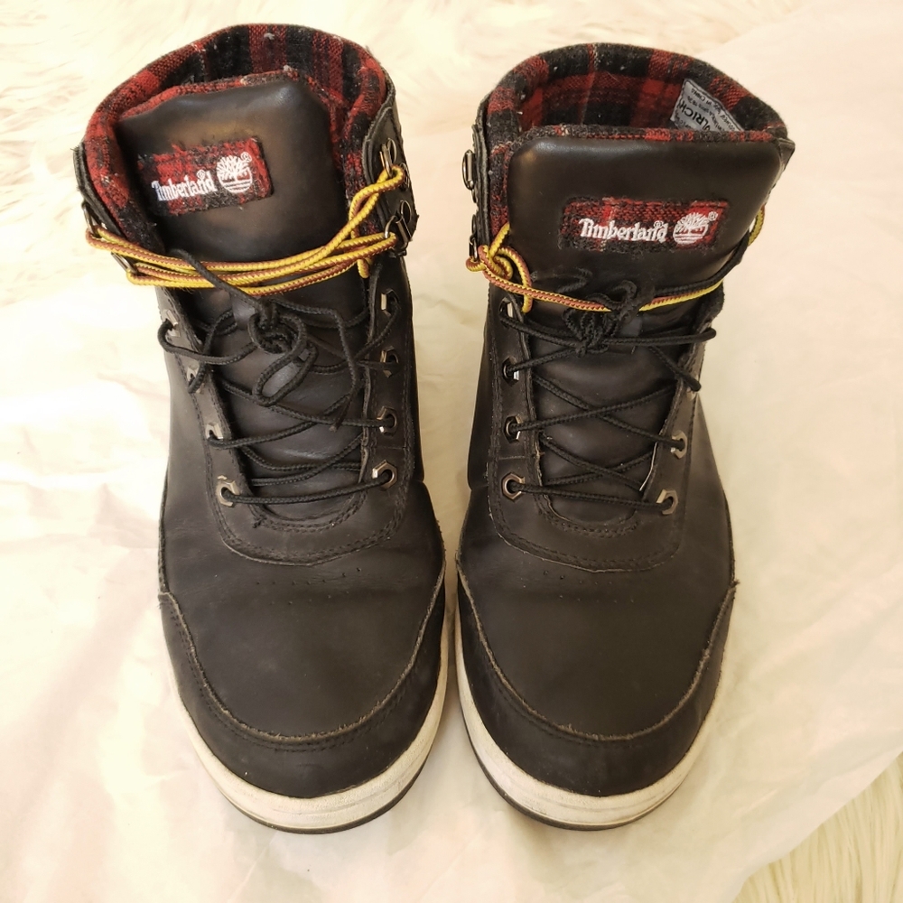 Timberland Leather and Wool Boots